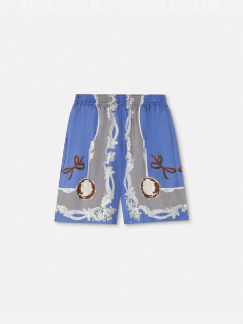 Cameo Silk Shorts