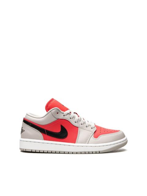 Air Jordan 1 Low "Light Iron Ore/Siren Red" sneakers