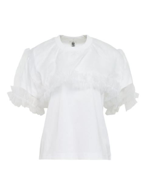 ruffled T-shirt