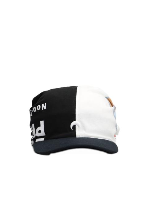 panelled baseball cap