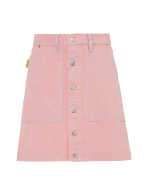 WOMEN'S DENIM BUTTON DOWN SKIRT