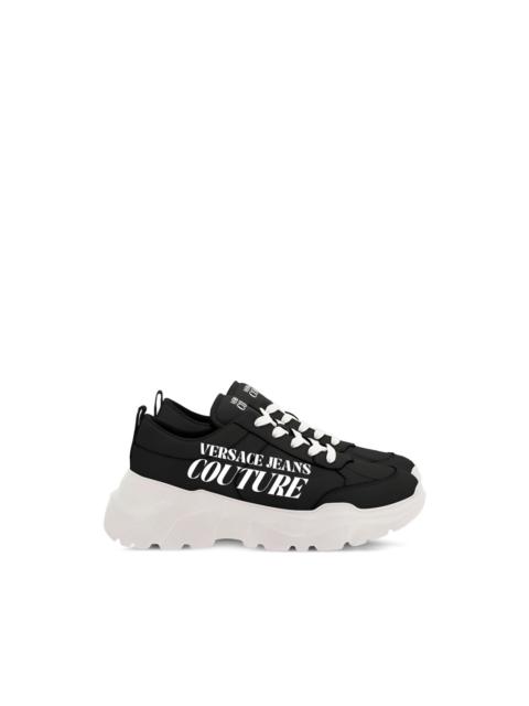 logo-lettering sneakers