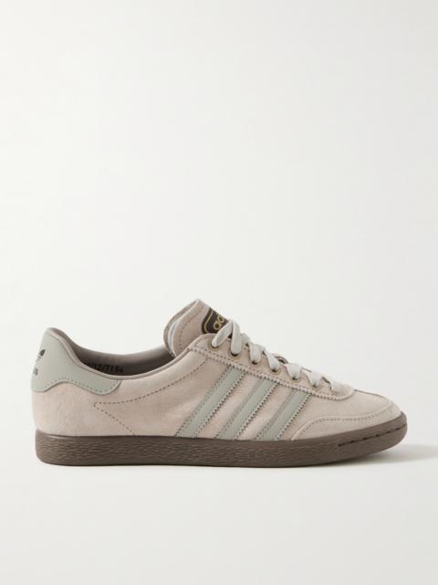 Failsworth Spezial Leather-trimmed Suede Sneakers