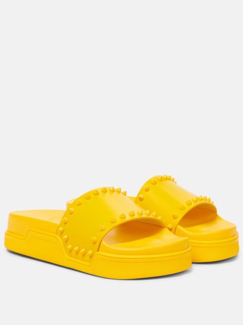 Pool Stud embellished slides