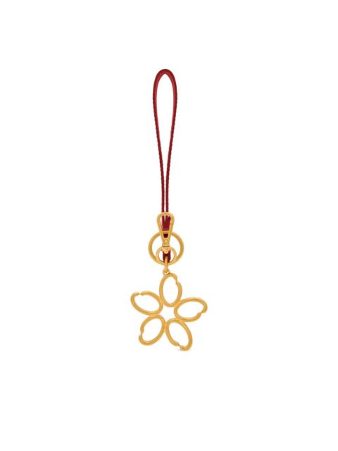 O Flower keyring