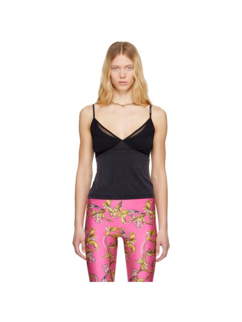 Black Logo Hardware Tank Top