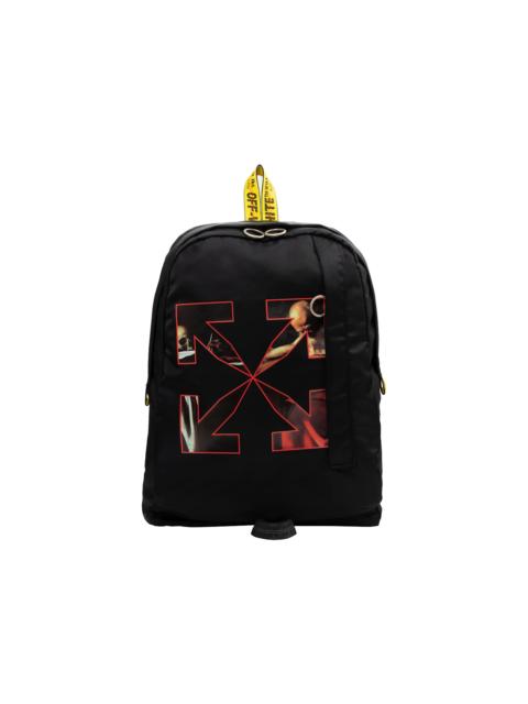 OFF-WHITE Caravaggio Easy Backpack Black/Red