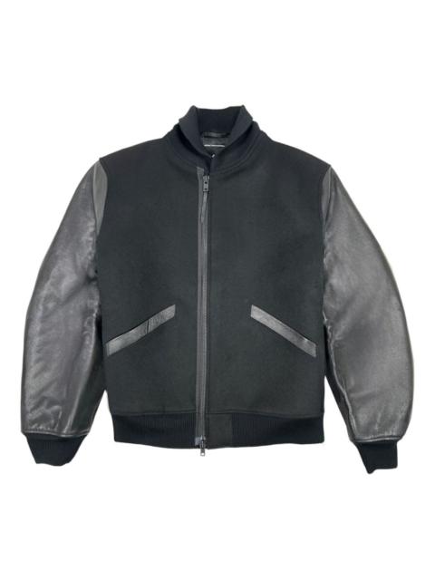 x Yohji Yamamoto ribbed bomber jacket
