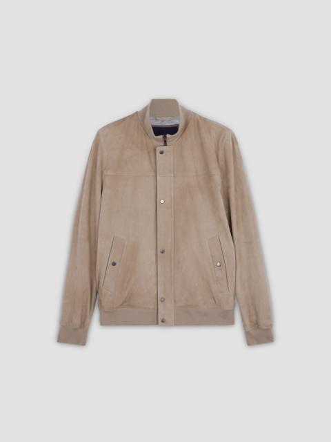AQUALEATHER SUEDE BOMBER
