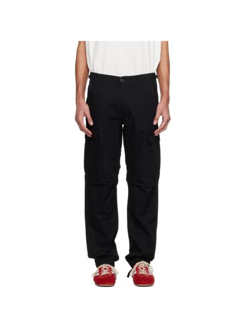 Black Aviation Cargo Pants