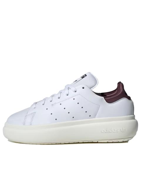 (WMNS) adidas Stan Smith PF 'White Burgundy' IF7012
