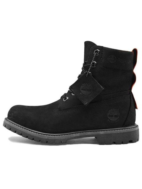 (WMNS) Timberland Rebotl 6 Inch Wide-Fit Boot 'Black Nubuck' A2AZ8