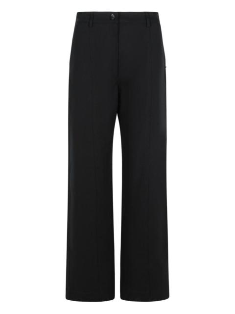 straight-leg trousers