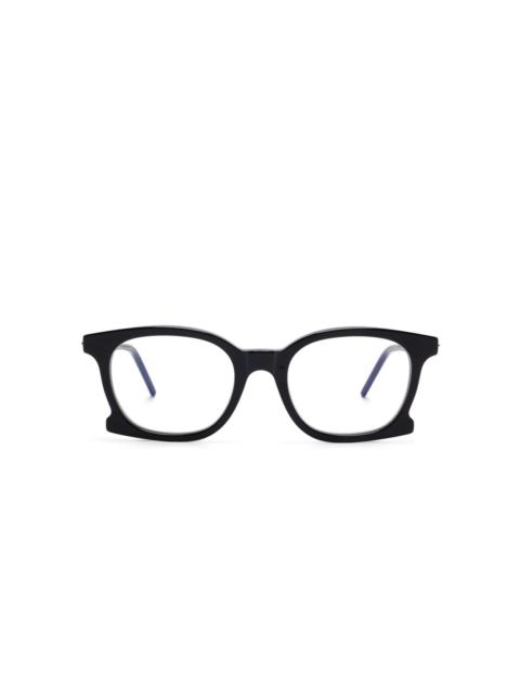 rectangular-frame glasses