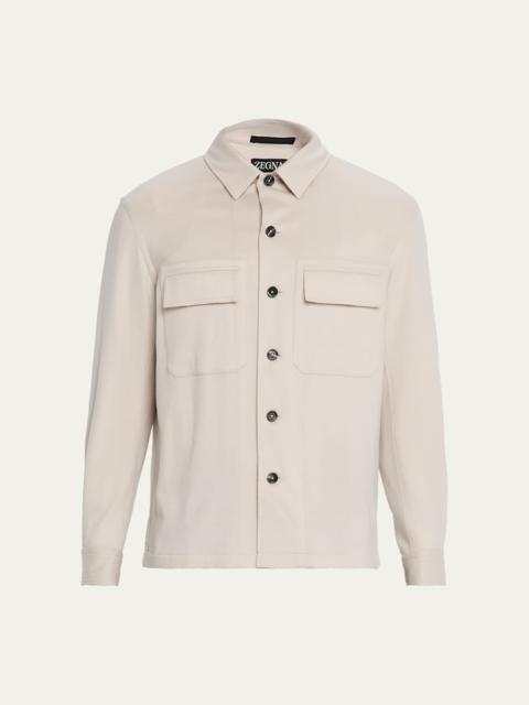 Men's Oasi Cashmere Overshirt