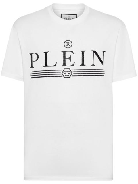 logo-embellished cotton T-shirt