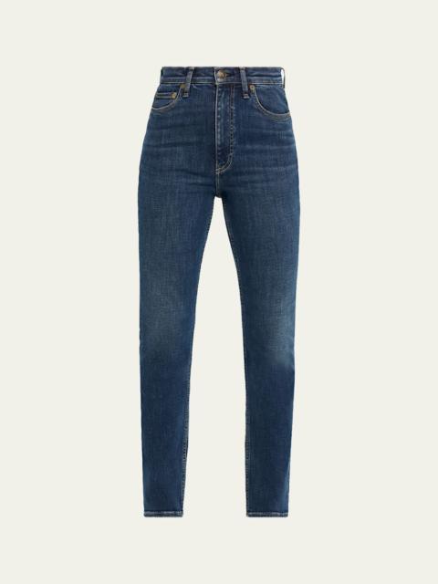 Flexi Wren High-Rise Slim Straight Jeans