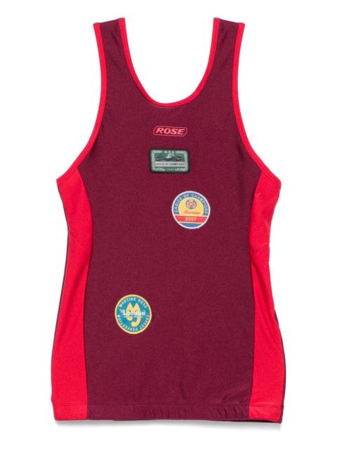 logo-patches swim vest