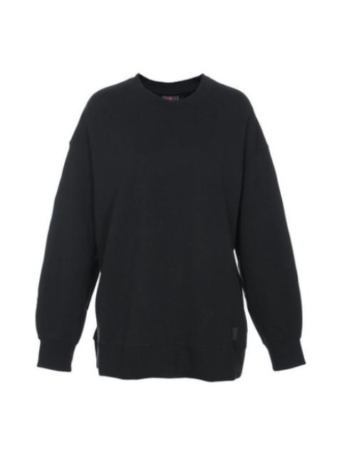 (WMNS) Air Jordan Flight Fleece Crewneck Sweatshirt 'Black' FB5117-010