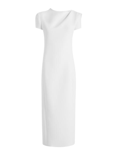 Iryl Crepe Maxi Dress white