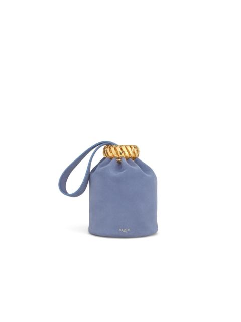 MOTION BRACELET BAG IN SUEDE
