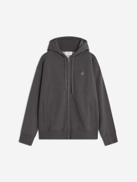 FOX HEAD ZIPPED OVERSIZE HOODIE