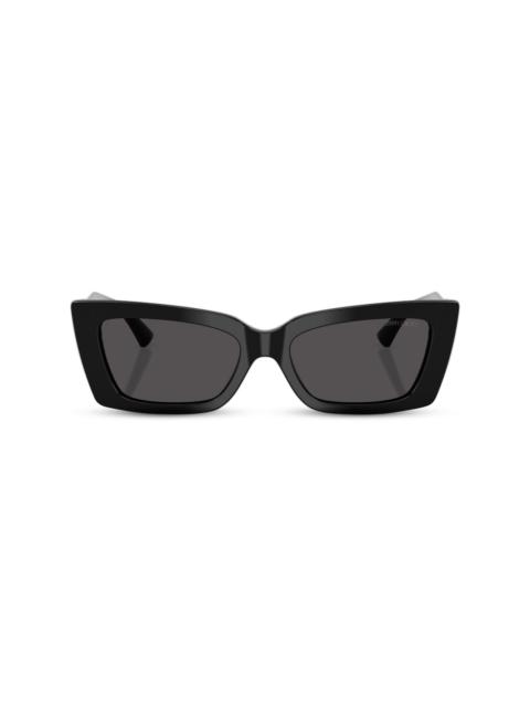 logo-plaque sunglasses