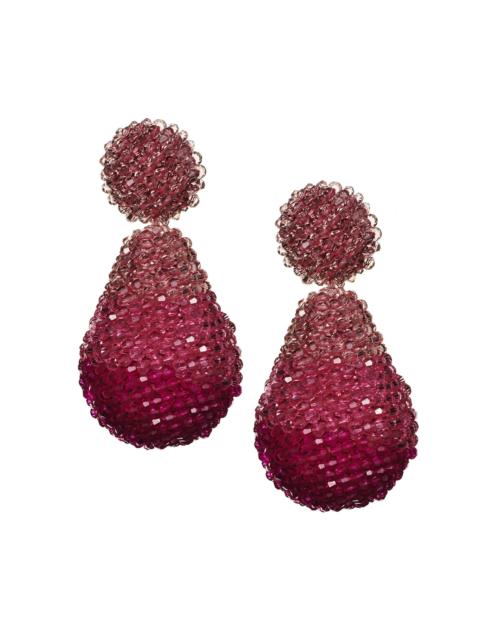 ELISE EARRINGS - RASPBERRY