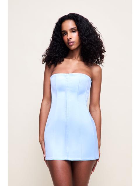 SATIN CORSET DRESS