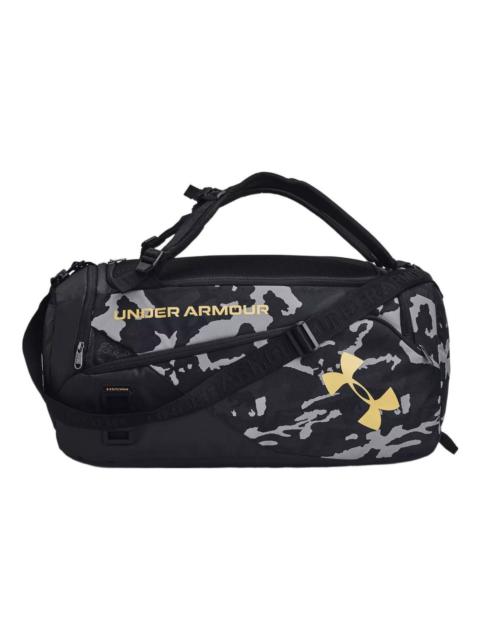Under Armour Contain Duo Duffle Bag 'Black Grey Camo' 1361226-002