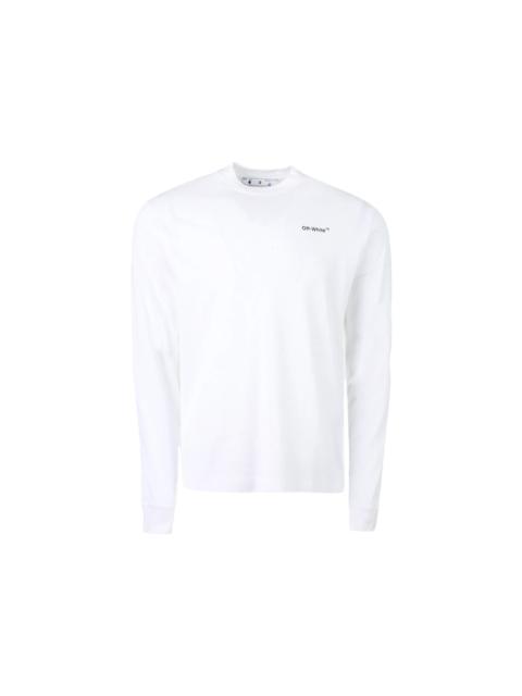 OFF-WHITE Caravaggio Arrow Skate L/S Tee White