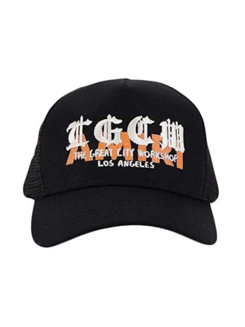 AMIRI T.G.C.W. Trucker Hat Black