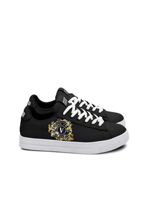 logo-print sneakers