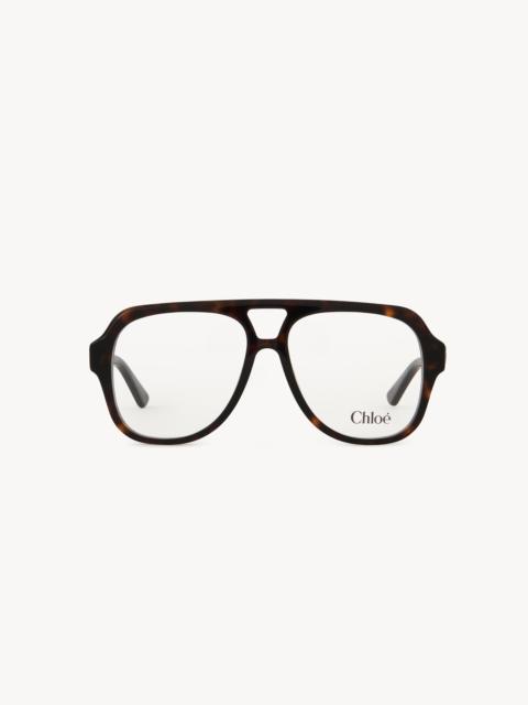 CHLOÉ AVIATOR EYEGLASSES