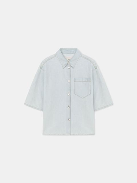 ABBOTT
Short-sleeved denim shirt