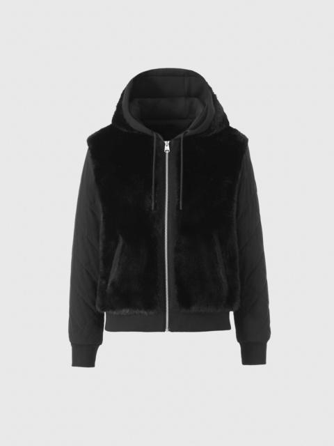 GWENDAL Reversible Faux Fur Hoodie