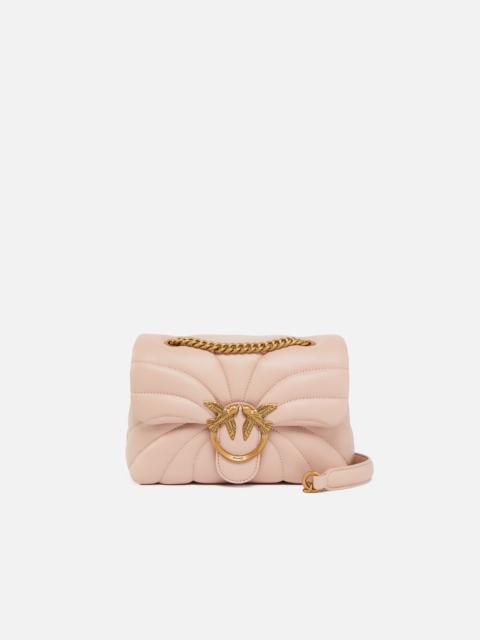 LOVE BAG PUFF BUTTERFLY MINI NAPPA LEATHER CROSSBODY BAG
