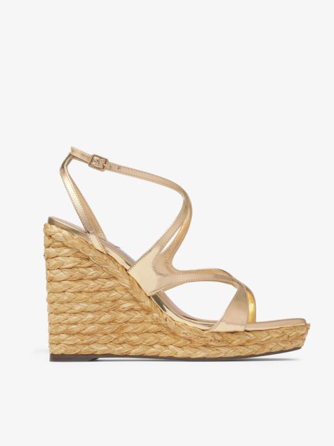 Ayla 110
Gold Metallic Leather Wedge