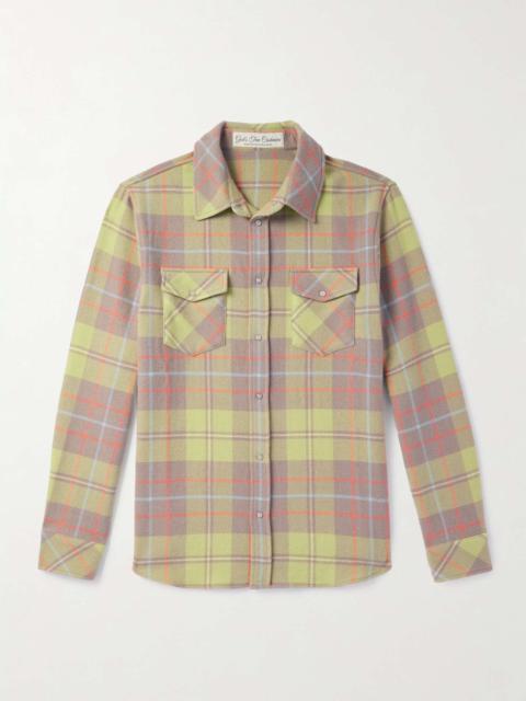 Earth Checked Cashmere Shirt