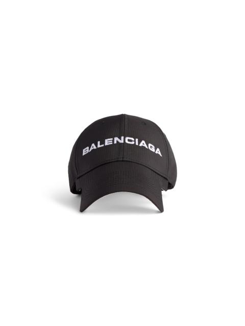 Logo Cap in Black/white