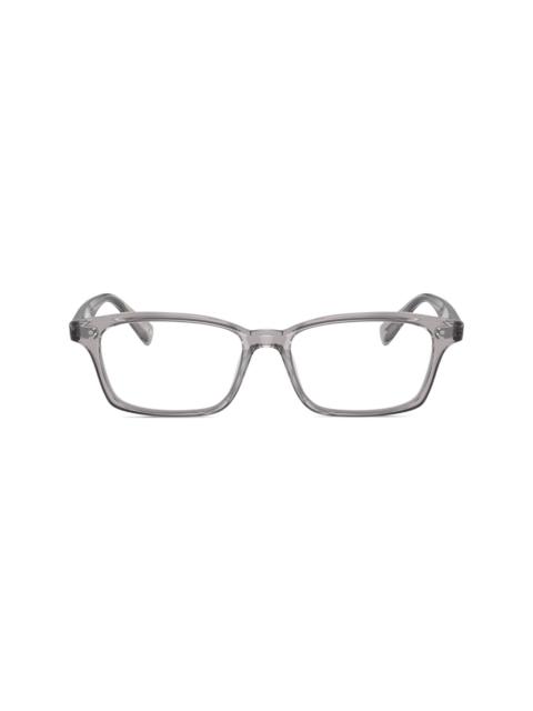 rectangle-frame glasses