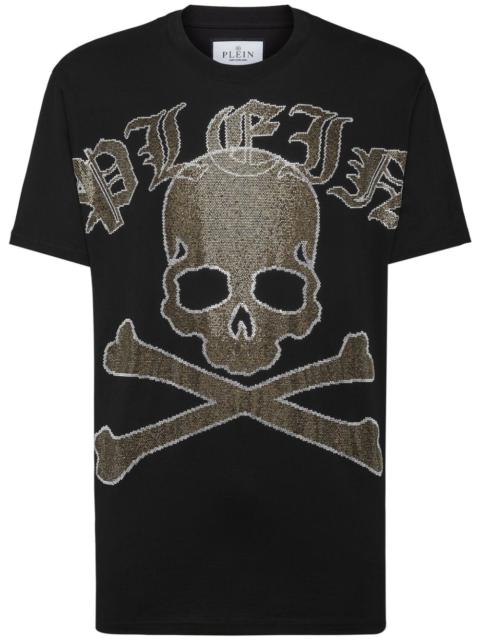 Gothic Plein Strass cotton T-shirt