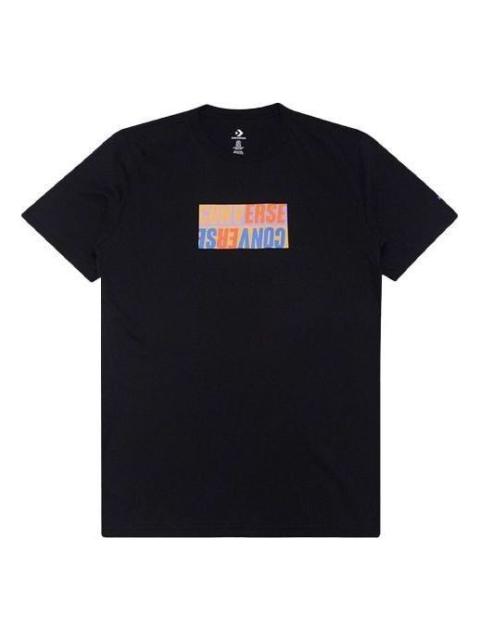 Converse Reverse Box Tee 'Black' 10008541-A05