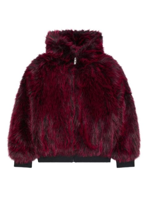 fur hood jacket