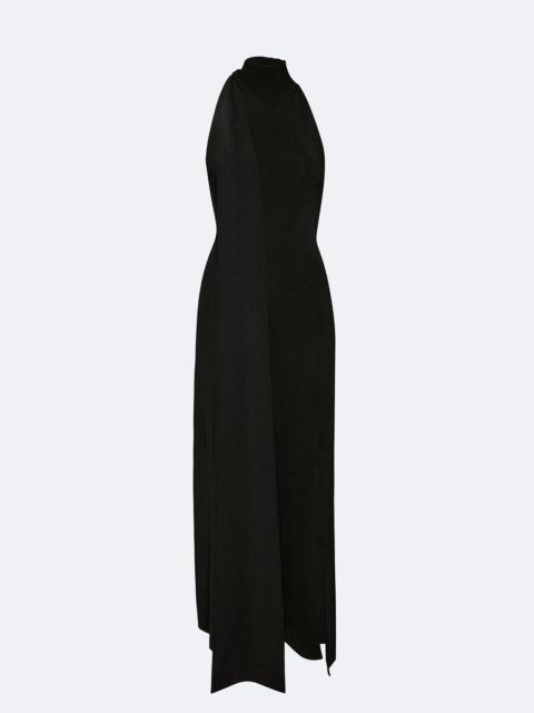 Matte Viscose Halterneck Dress