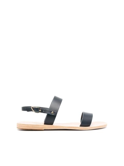 Clio leather sandals