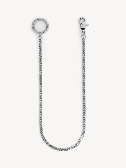 Men's Bb Icon Trouser Chain in Antique Silver