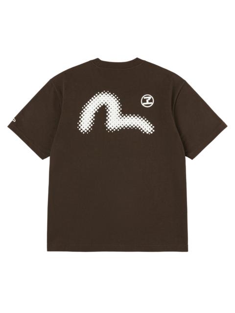 Japanese Logo Embroidery Pocket T-shirt