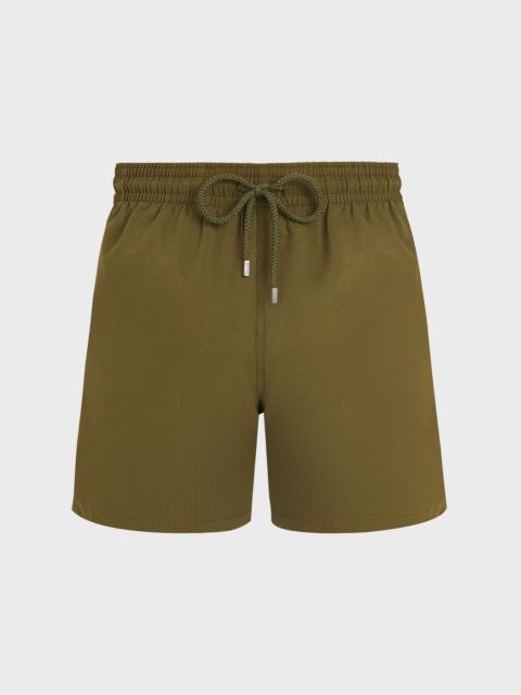 MEN MICRO-PERFORATED ULTRA-LIGHT AND PACKABLE SWIM SHORTS SOLID