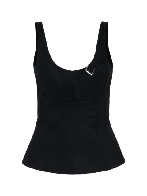 Avalon Top in Silk Linen